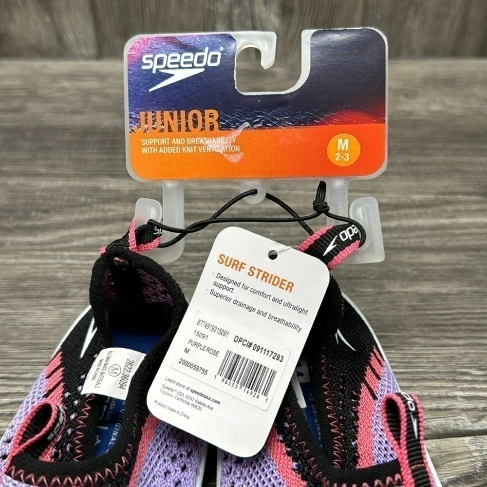 COPY - Speedo Junior Girls' Surf Strider Water Shoes - Purple Rose